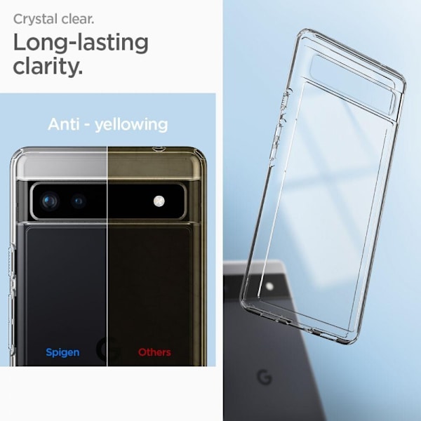 SPIGEN ULTRA HYBRID GOOGLE PIXEL 6A KRYSTALLKLAR