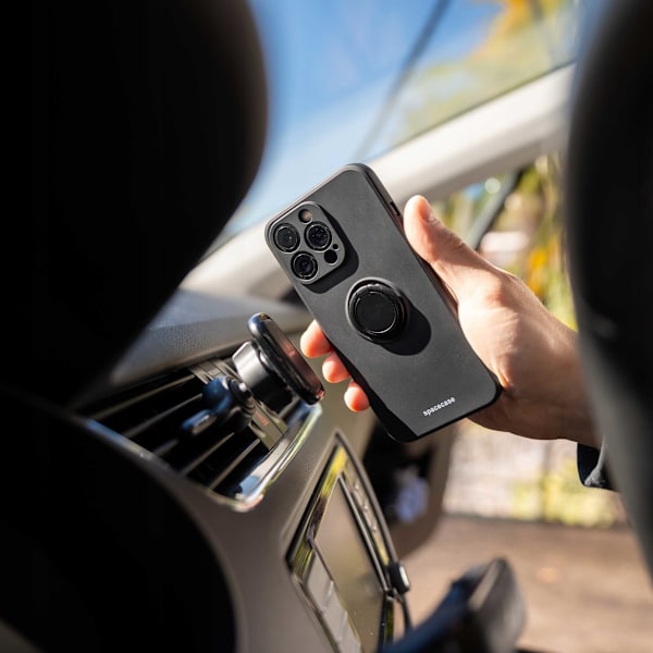 Spacecase Magnetisk Bilhållare För Vent För Telefon Svart Sc08