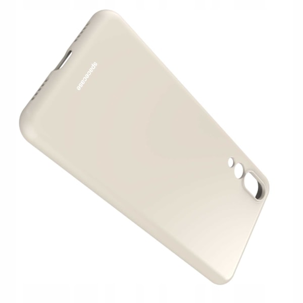 Spacecase Silikonecase-Skydd För Huawei P20 Pro Bone