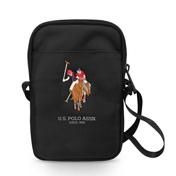US Polo Handväska USPBPUGFLBK svart/svart