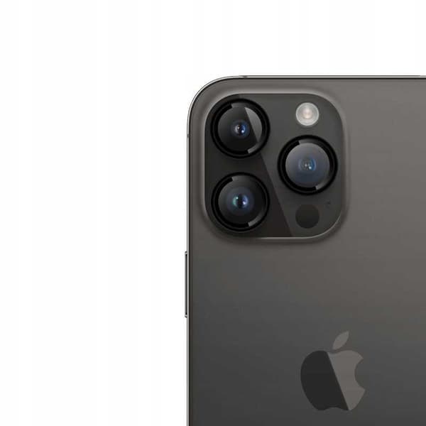 Spacecase Case Cover Till Iphone 12 Pro Sc Camera Ring Svart