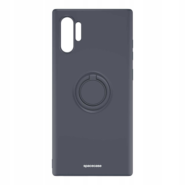 Spacecase Silikonecase Ring För Samsung Galaxy Note 10+ Svart