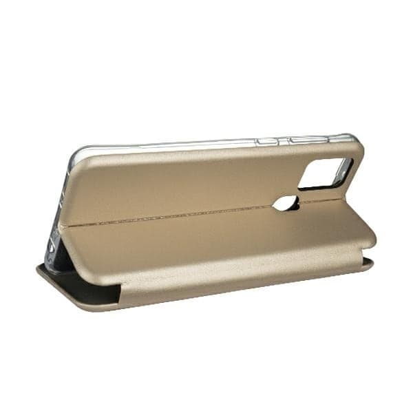 Beline Case Book Magnetisk Samsung A21s A217 guld/guld