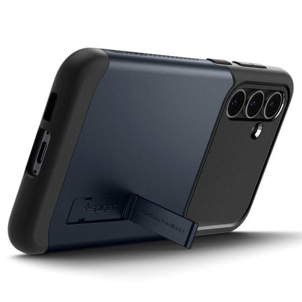 Spigen Slim Armor-deksel til Samsung Galaxy S23 FE - mørkeblå