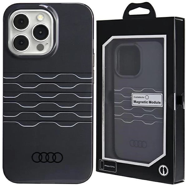AUDI IML MAGSAFE ETUI TIL IPHONE 13 PRO / 13 - SORT