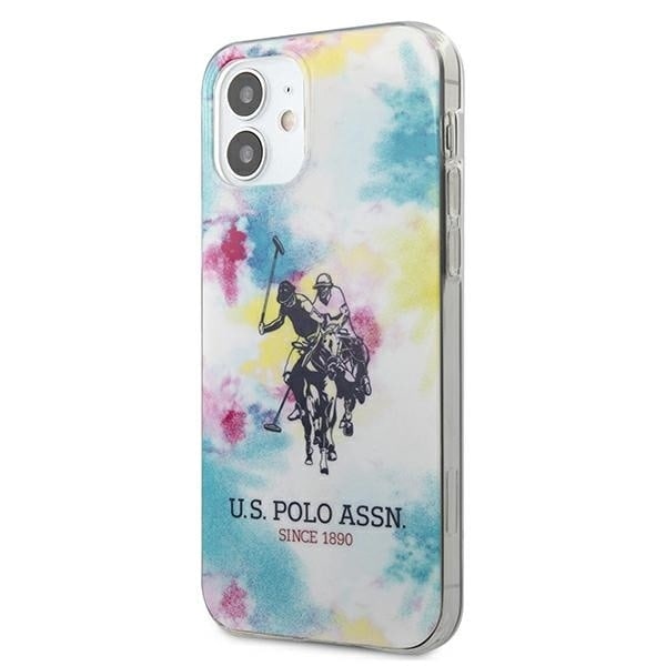 US Polo USHCP12SPCUSML iPhone 12 mini 5.4 flerfarget Tie & Dye Collection