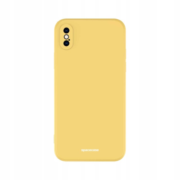 Spacecase Silikonfodral För Iphone X Xs Gul Skydd