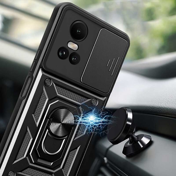 Spacecase Case Cover För Oppo Find X3 X5 10 10 Pro 5G Svart