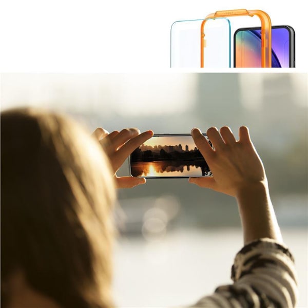 HÆRDET GLAS SPIGEN ALM GLAS.TR 2-PACK GALAXY A54 5G CLEAR