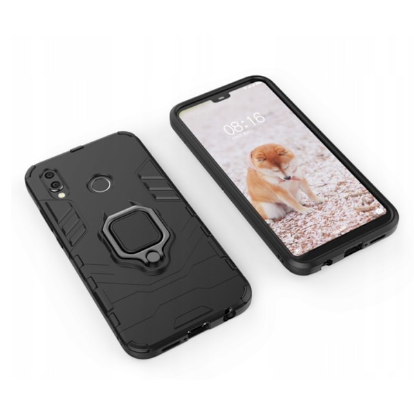Spacecase Case Cover Till Huawei P20 Lite X-Ring Svart