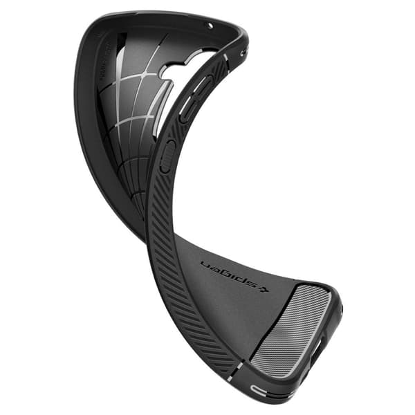 SPIGEN RUGGED ARMOUR ETUI TIL SAMSUNG GALAXY A55 5G - MAT SORT
