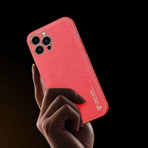 DUX DUCIS CASE CASE COVER COVER TIL IPHONE 13 PRO MAX RØD