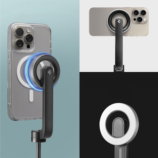 SPIGEN S580W MAGSAFE BLUETOOTH SELFIE STICK LANGT STIV SORT