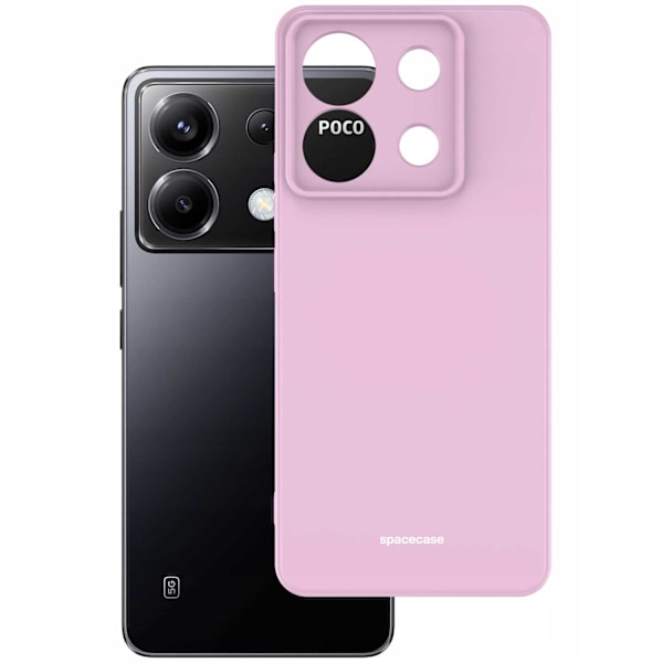 Spacecase Silikonfodral För Poco X6 Rm Note 13 Pro 5G Lilac
