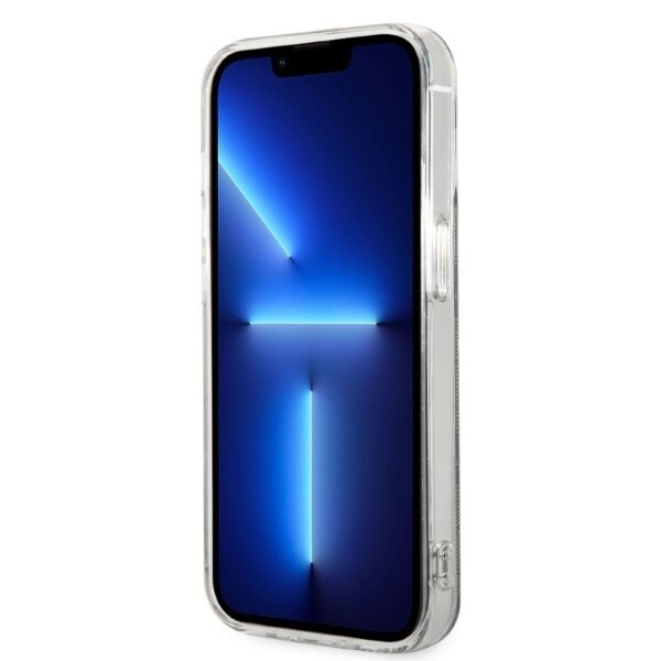 Sett Guess GUBPP14LH4EACSW Deksel+ Lader iPhone 14 Pro 6.1 brun/brunt hardt deksel 4G Print MagSafe