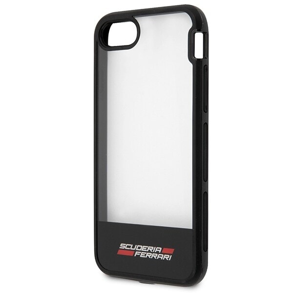 Ferrari Hardcase FEHCP7BISBK iPhone 7/8 /SE 2020 / SE 2022 transparent svart