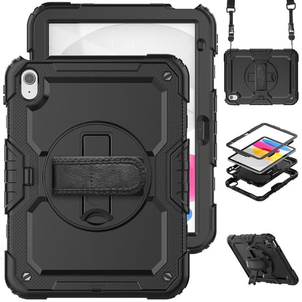 TECH-PROTECT SOLID360 IPAD 10.9 10 / 2022 SVART