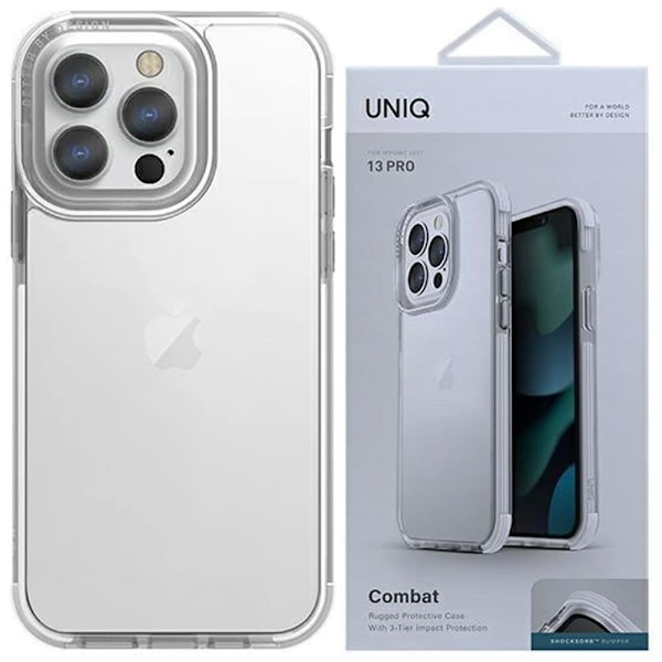 UNIQ COMBAT ETUI TIL IPHONE 13 PRO / IPHONE 13 - HVID