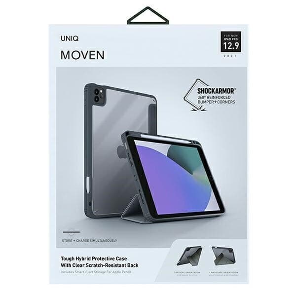 UNIQ MOVEN ETUI TIL IPAD PRO 12.9'' (2021) - GRÅ