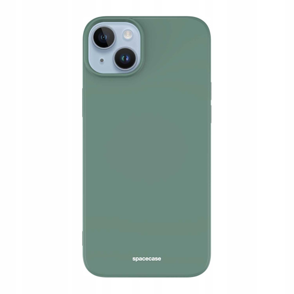 Spacecase Silikonfodral För Iphone 14 Plus Mörkgrön