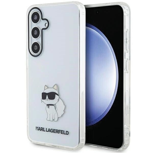 Karl Lagerfeld IML Choupette deksel til Samsung Galaxy S24 - gjennomsiktig