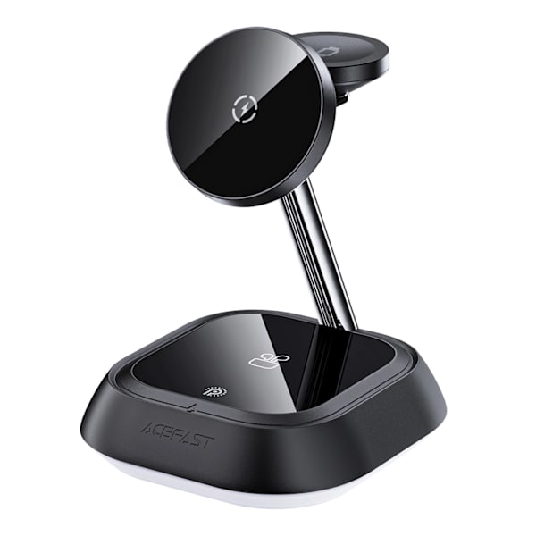3I1 ACEFAST E16 15W INDUKTIV LADESTATION TIL TELEFON / HØRETELEFONER / UR - SORT