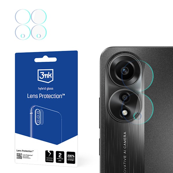 OPPO A78 5G - 3MK OBJEKTIVBESKYTTELSE