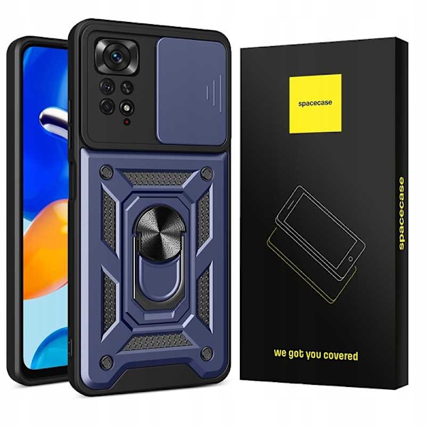 Spacecase Case Cover För Xiaomi Redmi Note 11 Pro 5G Blue