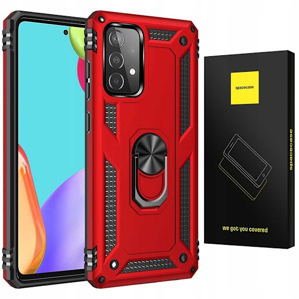 Spacecase-Fodral För Samsung Galaxy A52 5G Röd