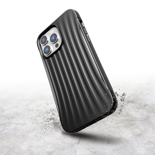 Raptic X-Doria Clutch Case för iPhone 14 Pro Max, bakstycke, svart