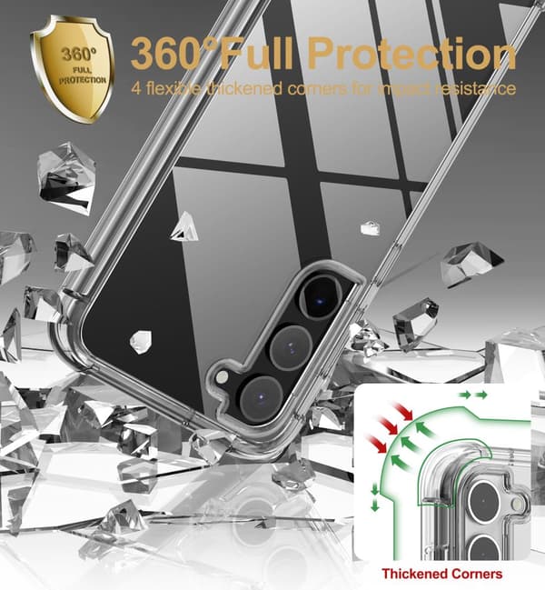 TECH-PROTECT KEVLAR GALAXY S23+ PLUS CLEAR