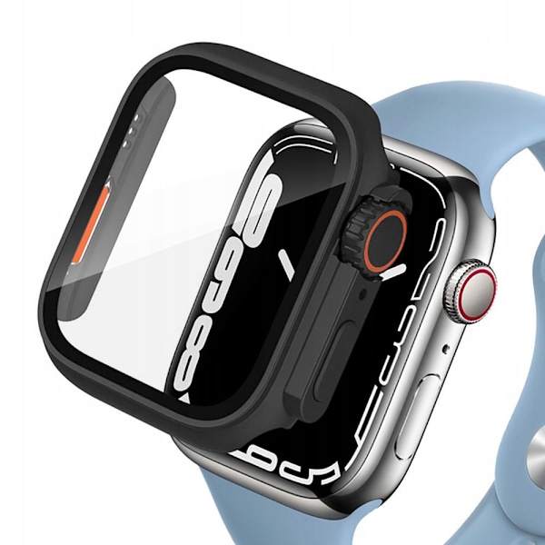 TECH-PROTECT DEFENSE360 APPLE WATCH 7/8/9 (45 MM) SORT/ORANGE