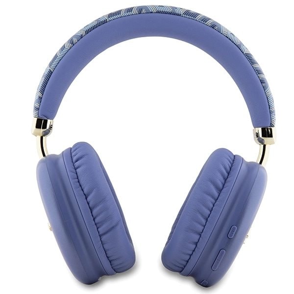 Guess GCube Metallic Script Logo Bluetooth-øretelefoner - lilla