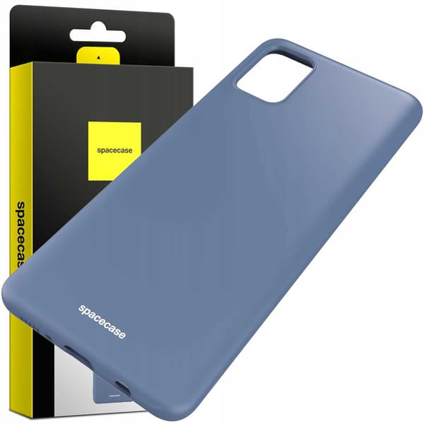 Spacecase Silikonfodral För Samsung Galaxy A71 Blue