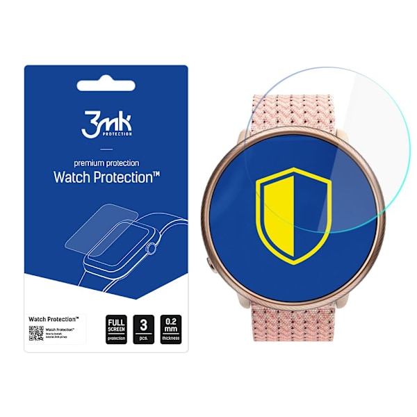 Polar Ignite 2 - 3mk Watch Protection v. FlexibleGlass Lite
