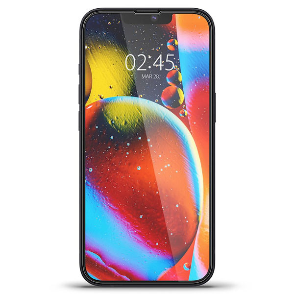 HÆRDET GLAS SPIGEN GLAS FC IPHONE 13 MINI SORT