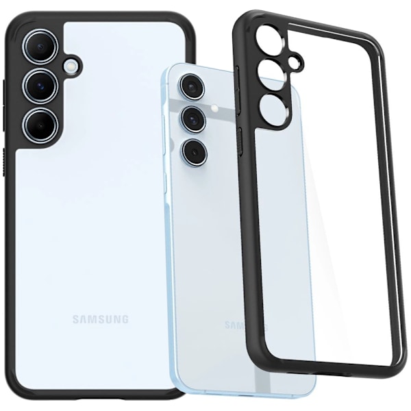 SPIGEN ULTRA HYBRID COVER TIL SAMSUNG GALAXY A55 5G - MAT SORT
