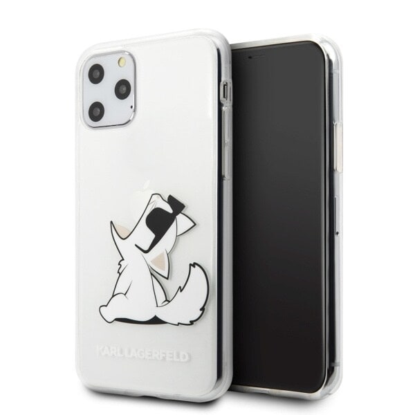Karl Lagerfeld KLHCN58CFNRC iPhone 11 Pro Hard Deksel Gjennomsiktig Choupette Moro