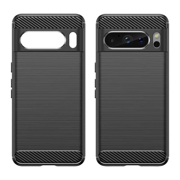 Spacecase Case Cover Till Google Pixel 8 Pro Black Carbon