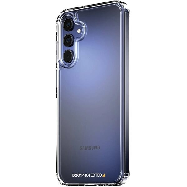 PanzerGlass HardCase med D3O® Bio og Military Grade-sertifisering for Samsung Galaxy A15 / A15 5G - Gjennomsiktig