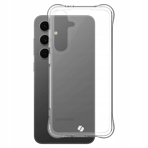 Rymdfodral Antichock Av Härdat Glas För Samsung Galaxy S24 Fe-Skydd