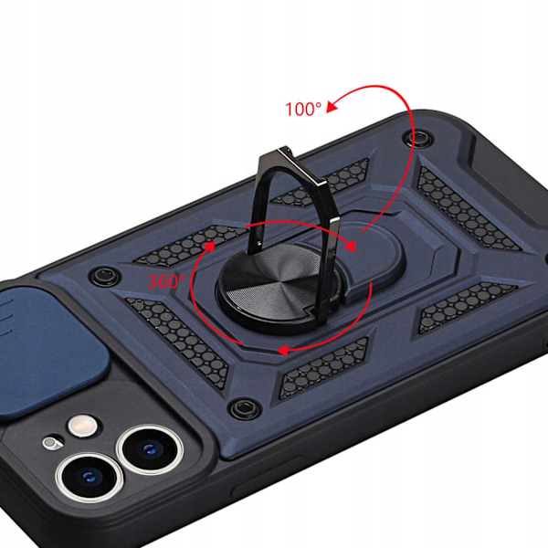 Spacecase Fodral För Iphone 12 Sc Camring Blå