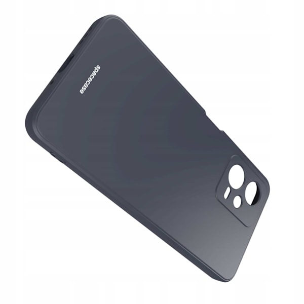 Spacecase Silikonfodral För Xiaomi Poco X5 5G Redmi Note 12 5G Svart