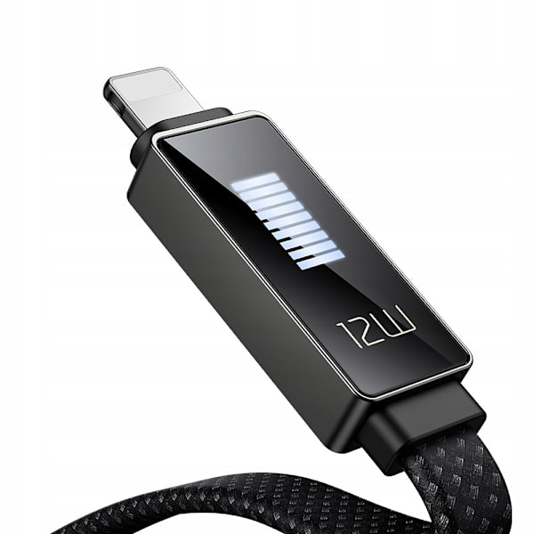 MCDODO LADDARE USB LIGHTNING-KABEL SNABBLADDNING IPHONE 1M LED