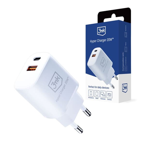 Tilbehør - 3mk Hyper Charger 20W