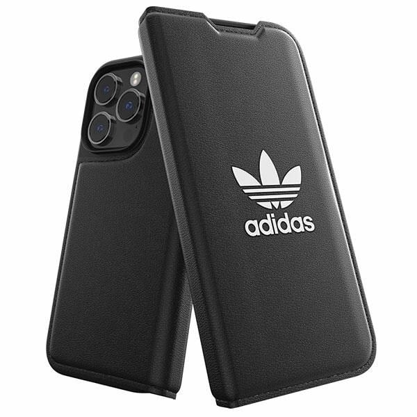 Adidas OR Booklet Case BASIC-deksel til iPhone 14 Pro svart hvit/svart hvit 50182