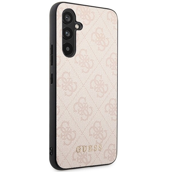 Guess GUHCSA54G4GFPI A54 A546-veske - Rosa 4G metallgulllogo