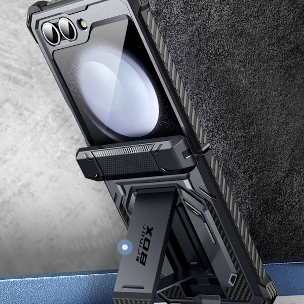 IBLSN ARMORBOX SUPCASE ETUI TIL SAMSUNG GALAXY Z FLIP 6 - SORT