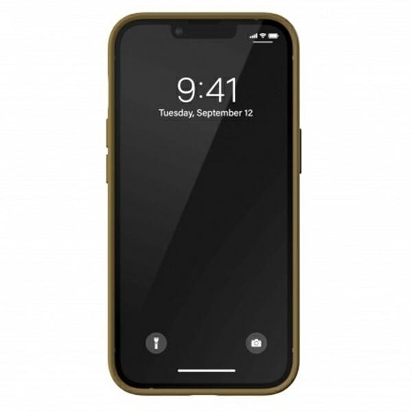 ADIDAS OR FORMSTØBT ETUI PU TIL IPHONE 13 PRO / IPHONE 13 - BEIGE OG GULD