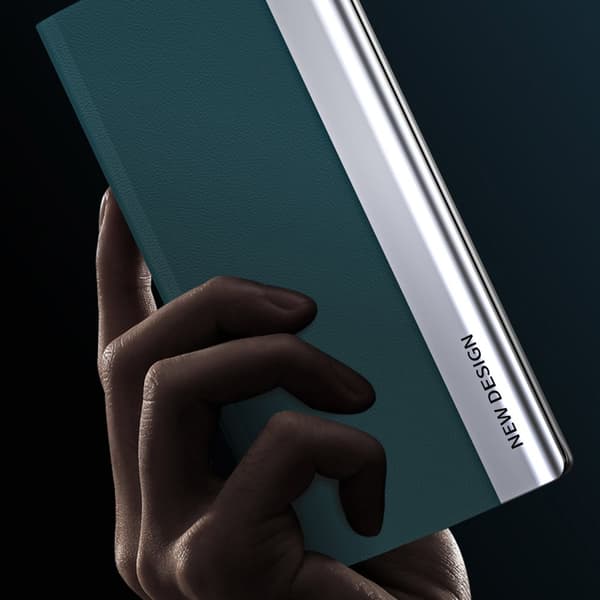 Sleep Case Pro-deksel til Xiaomi Redmi Note 12 Pro+-telefon med flip-stativ, blå